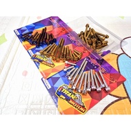 MESIN 2 bolt thread keys 10 flower m6 1.5cm 2cm 2.5 cm 3cm 3.5cm 4cm 5cm 6cm 7cm to 8cm motorbike fo