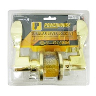 POWERHOUSE PRO SERIES Curved Tubular Bathroom Lever Lockset PH809PBBK PHDH TFM