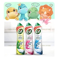 CIF Cream Multi Surface Cleaner - Lemon / Original / Pink Flower