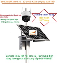 Bộ Camera Imou sim 4G (Camera chính hãng) Sử dụng điện năng lượng mặt trời - Đủ phụ kiện lắp đặt
