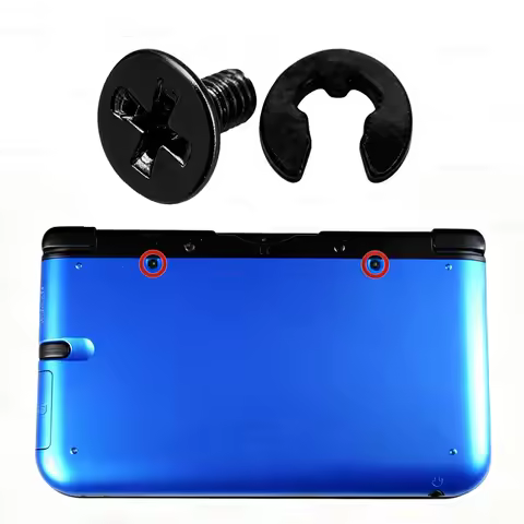 1/20SET Screw Bolt Washer For 2DS 3DS LL XL New 3DS NEW 3DSLL /XL Battery Back Cover Replacement Rep