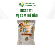 Bánh Biscotti Nguyên Cám 4 Vị WISE FOOD 180g Bánh Ăn Kiêng Hỗ Trợ Giảm Cân