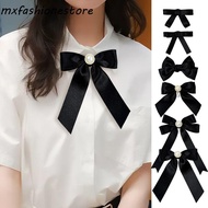 MXFASHIONE Black Bow Brooch Pin, Skin Cancer Melanoma Cancer Black Ribbon Pin, Simple Breast Cancer 