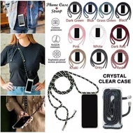 Huawei P40 P40 Pro/ P30 Pro Soft Case Cover Transparent Strap + HangingTALI