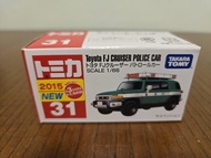 TOMICA 豐田 FJ Cruiser 警車 31號