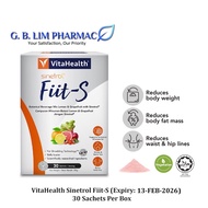 (EXP:13-FEB-2026 ) VITAHEALTH SINETROL FIIT-S 30 SACHETS ONE BOX
