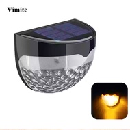 Vimite Led โซล่าเซลล์สวน Solar Light โคมไฟผนังนอก Sensor ไฟถนนโซล่าเซล โคมไฟติดผนัง ไฟหน้าบ้าน ไฟโซล