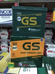 Aki Mobil GS Astra Ns60 46b24R 12 Volt 45 Ampere Accu Kering