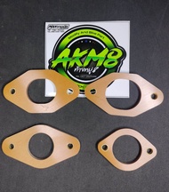 แผ่นรองคอหรีด รองคอไอดี ใส่ฝ่า125 4v/125i2วาล์ว/เวฟ125คาบู/เวฟ100คาบู/มีโอ