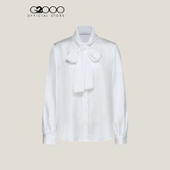 G2000 เสื้อเบลาส์สำหรับผู้หญิง Regular Fit ทรง Regular Fit รุ่น 5124105101 สีขาวนวล
