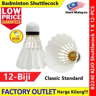 【12-PCS】 Badminton Shuttlecock / Bola Bulu Tangkis / 羽毛球 / Shuttlecock Badminton #Shuttlecock #Sport