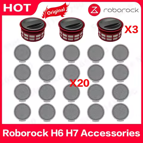 Original Roborock H6 H7 HEPA Post Filter Spare Parts Handheld Cordless Vacuum Cleaner Replacement Sw
