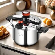 304 Stainless Steel Pressure Cooker, Suitable For Gas, Electric And Induction Cooktop