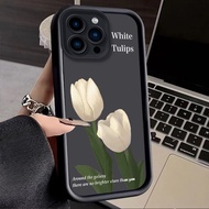 Case OPPO Reno11 F Reno 11 5G Reno 11 Pro Reno 8T 5G Reno 8T 4G Reno 8Z 5G Reno 7Z 5G Reno7 Reno8 Reno4 Reno5 Tulip Flower Shockproof TPU Phone Case