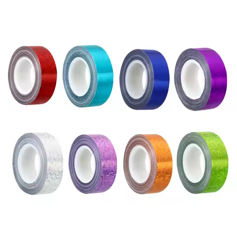 1/2/4Pc Glitter Sparkle Tape 15mmx5m Holographic Art Decorative Self-Adhesive Masking Tapes for DIY 