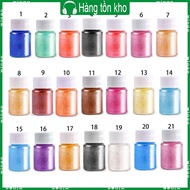 WIN 21 Colors Mica Resin Pigment Rainbow Pearl Powder Epoxy Mold Glitter Colorant