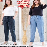 <TON.28My22n Н BAGGY JEANS SNOW SUPER JUMBO Much To 90 KG
