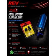 JDM  Fuel pump banjo AN6   for FUEL PUMP BOSCH TYPE  044 / 910  Not Including Fuel Pump model 39311