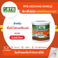 RTB Shield สีทาพื้นไม้ฝา ชนิดโปร่งแสง-เงา ขนาด 3.785 ลิตร | Thaipipat - ไทพิพัฒน์