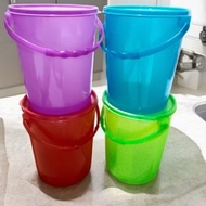 Premium 6 Liter Tall Round Plastic Jar Thick Material/ cracker jar 6000 ML/ peyek jar stall jar / sa