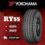 185R14C 195R15C YOKOHAMA RY55 VAN LORRY TYRE TIRE TAYAR SIZE 185-14 195-15 19515 18514 HIACE URVAN T