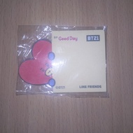 hadiah kopi good day sticky note BT21