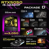 INTEL i5 i7 RYZEN 5 GTX 5700 RTX 2060 3060 4060 GAMING STREAMING EDITING OFFICE COMPUTER DESKTOP PC 