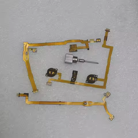 New 1set (button + Iris + focus ) flex cable repair parts For Sigma 24-70mm F2.8 DG DN II Art Lens (