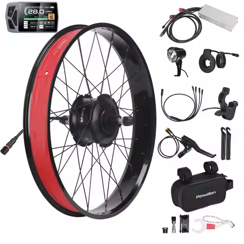Bafang 750W Fat Tire Ebike Conversion Kit, G062 Rear Hub Motor Kit for Electric Bicycle, 20" 26" Opt