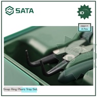 Sata TOOLS 4 PCS SNAP RING TRAY SET PLIERS 09911