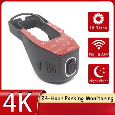 U model 4K 2160P WiFi Car DVR Dash Cam Camera 2K 1600P 24H Parking Monitor APP Control Car Driving V