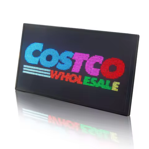 LED Advertising Sign P4 Indoor LED Display APP Edit LED Screen Panel Programmable Scrolling Message 