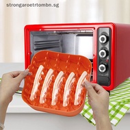 Strongaroetrtombn Silicone Bacon Cooker al Air Fryers Non Stick Reusable Baking Pans Kitchen Accessories For Oven Frying Roasg SG