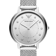 Emporio Armani Watch Women's Simple Classic Fashion Steel Band Quartz Leisure Women's Watch Birthday Gift for Girlfriend AR11128