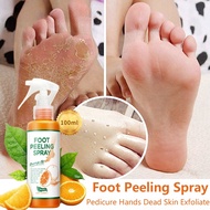 Foot Peeling Spray Heel crack foot scrub Pedicure Hands Dead Skin Exfoliate Tumit Kaki Merekah Foot 