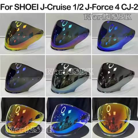 Helmet Visor for SHOEI J-Cruise 1 J-Cruise 2 J-Force 4 CJ-2 Motorcycle Helmet Lens Open Face Shield 