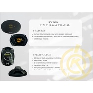 KENNON SONIX SERIES SX269 - 6'' X 9'' 3-Way Triaxial car speaker/car speaker/speaker kereta