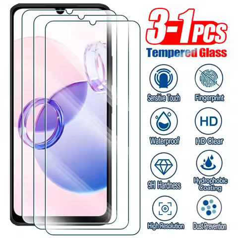 3-1Pcs Tempered Glass Film for Xiaomi Redmi 8 9 10 12 4G 5G 8A 9A T 9C 10C 12C 13C 10X 12S 13R Scree