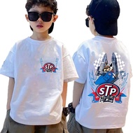 STP RACING T-Shirt for Kids Adults STP RACING Printed Clothes Summer Fashion Graphic T-Shirts
