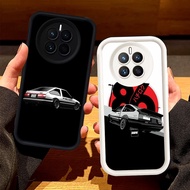 Casing for Realme 12X 12 Lite Pro Plus 5G Silicone Case H-43 INITIAL D AE86