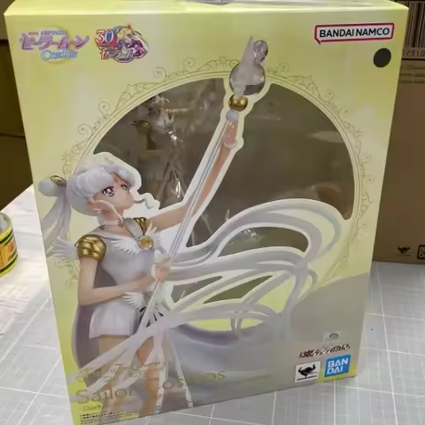 Original Bandai Anime Sailor Moon Action Figures Cosmos Darkness Calls To Light Figuartszero Chouett