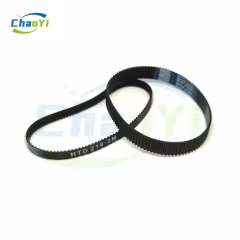 HTD 2M Closed Loop Rubber Timing Belt Width 4/6/10/15mm Length 118 120 126 130 136 142 158mm Drive T