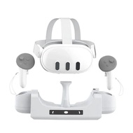 Wireless Charging Adapter For Meta Quest 3 VR Fast Charging Base Charger Station Dock For Oculus Que