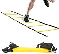Agile Step Ladder with 12 Rungs for Running Competition, Football Training, Warm Up and Speed Reinfo