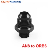ORB-6 O-ring Boss AN6 6AN to AN8 8AN Male Adapter Fitting Black BX101909
