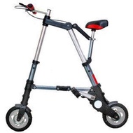 A-bike Foldable Bicycle Inner Tube 6X1-1/4 6 Inch Curved 6 6X1-1/4 Outer 20cm Inflatable Solid