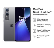 OnePlus Nord CE4 Lite 5G Smartphone | 8GB RAM + 256GB ROM | 80W SUPERVOOC | Sony LYT-600 Camera with