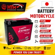 HTM YT12B-BS YT12B BATTERY GEL MONFA YAMAHA FZ6 XJ6 VMAX /KAWASAKI ZX1000 ZX10R /DUCATI MONSTER696