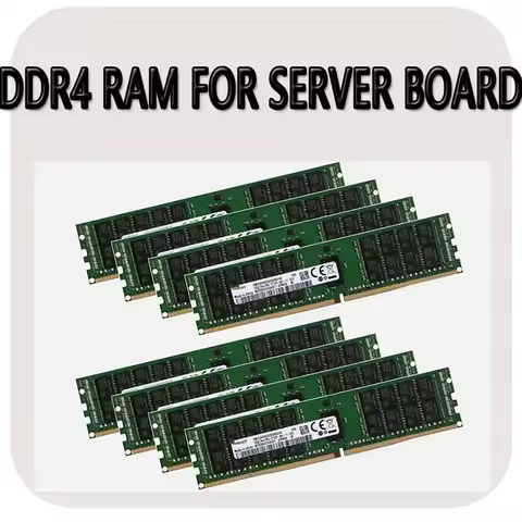 For EMC R750 R740 R730 X99 Server DDR4 RAM 16GB 8GB 32G 4GB 64G 2rx8 PC4 3200 2133 2666 2933 2400 MH