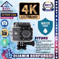 Kamera Sport HD 16Mp HD1080P Action Cam Resolusi 4k Waterproof Free Case Waterproof Termurah Murah Terlaris Kado Anti Air Waterproof Kogan Action Camera 4K Kamera Olahraga Resolusi 4k Actioncam Original Camera Olahraga Tahan Air Ori 12mp